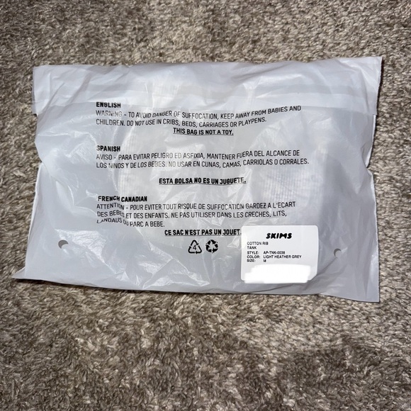 NWT SKIMS Cotton Rib Tank Mult sizes - Picture 4 of 5